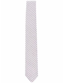 striped seersucker tie