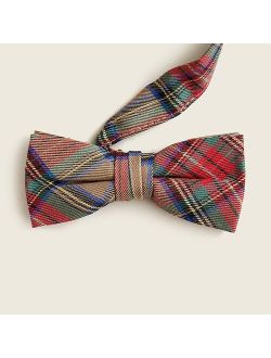 Boys' bow tie in Stewart tartan