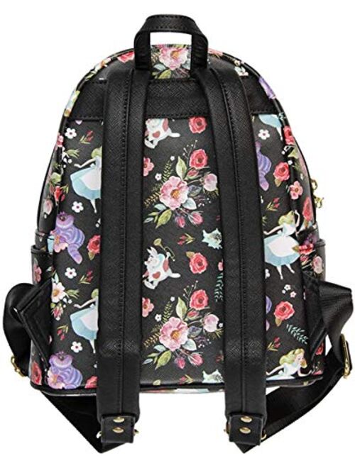 Loungefly X Disney Alice In Wonderland Allover Print Mini Backpack