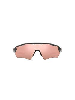 Youth Kids' OJ9001 Radar EV XS Path Rectangular Sunglasses, Carbon/Prizm Rose Gold, 31 mm