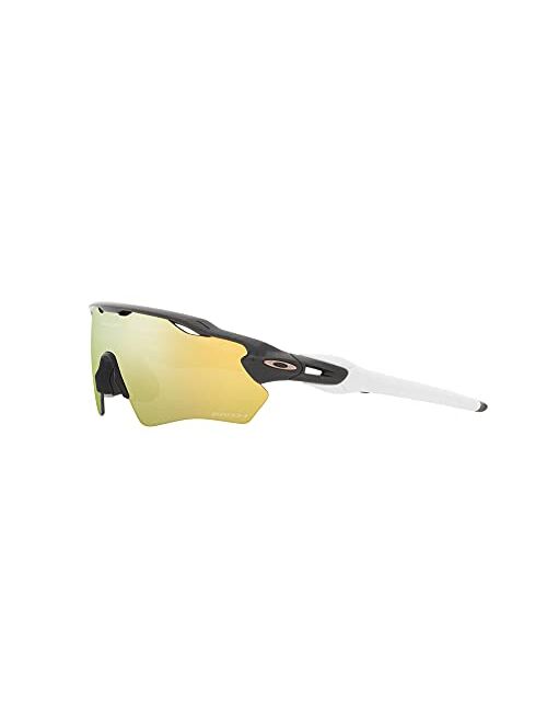 Oakley Youth Kids' OJ9001 Radar EV XS Path Rectangular Sunglasses, Carbon/Prizm Rose Gold, 31 mm