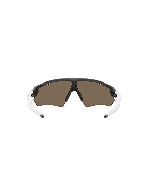 Oakley Youth Kids' OJ9001 Radar EV XS Path Rectangular Sunglasses, Carbon/Prizm Rose Gold, 31 mm
