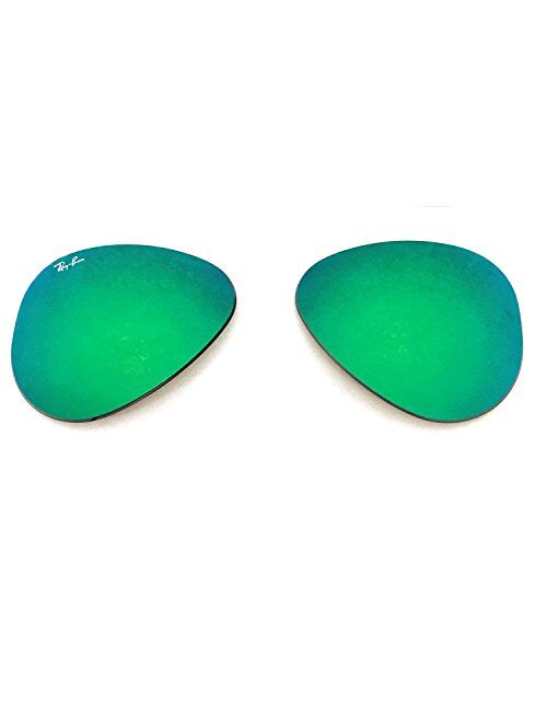 Ray-Ban Ray Ban RB3025 3025 RayBan Sunglasses Replacement Lens FlashMirror Green Size-58
