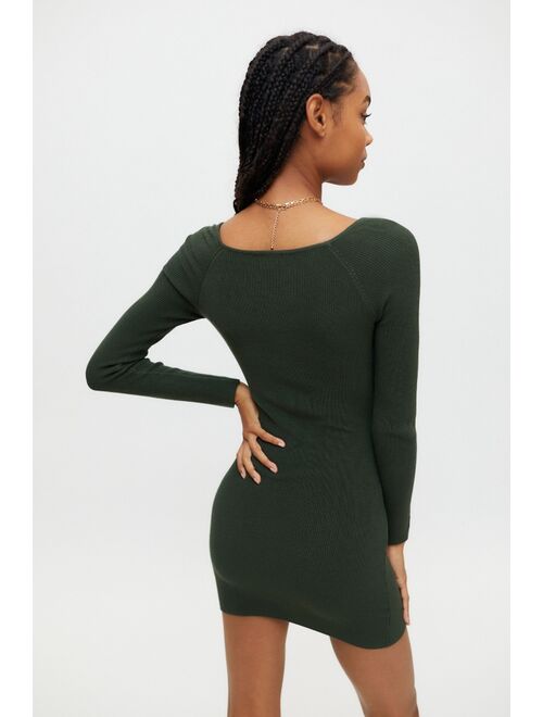 Urban outfitters UO Elsa Long Sleeve Sweater Dress