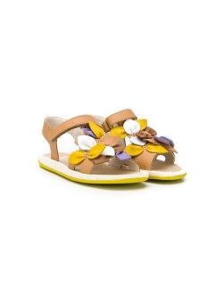 Bicho floral applique sandals