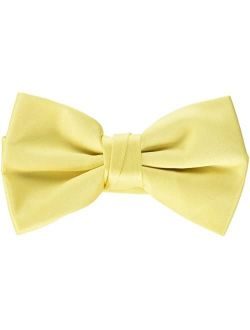 Satin Solid Bow Tie