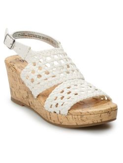 SO® Adriene Girls' Wedge Sandals