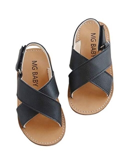 Girl's Summer Water Sandals Strappy Comfort Soft Flat Sandal (Toddler/Little Kid)
