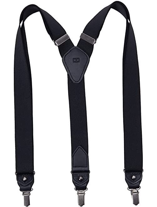 Tommy Hilfiger 32mm Suspender With Convertible Clip, Button End and Strap