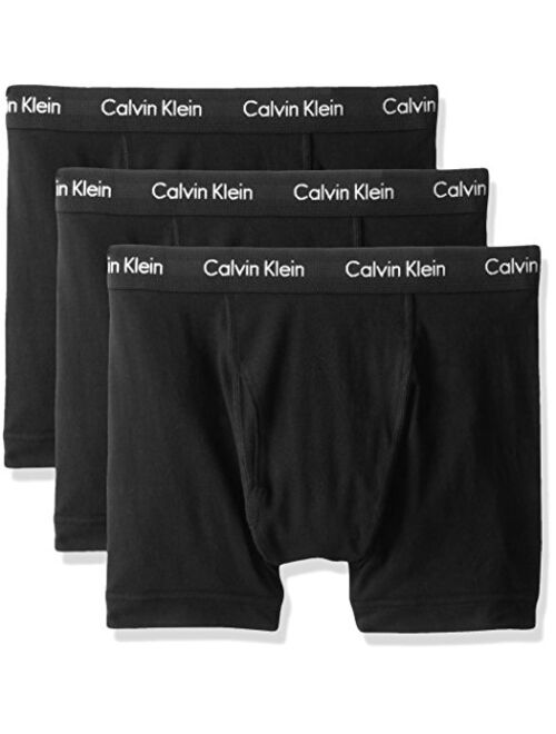 Calvin Klein Men's Cotton Stretch Multipack Low-Rise Trunks