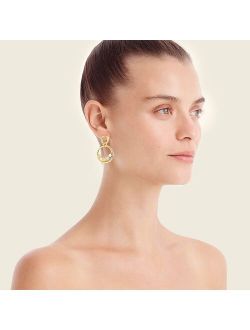 Women Thanksgiving Nested stone drop earrings