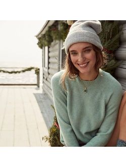 Rollneck™ sweater in supersoft yarn Thanks giving