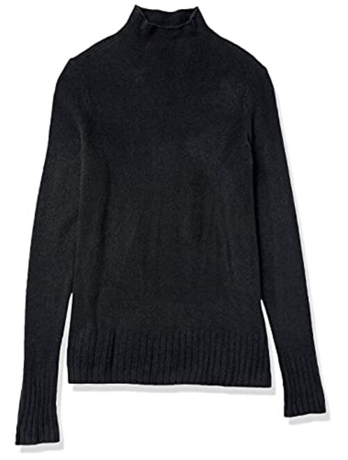 Goodthreads Women's Mid-Gauge Stretch Funnel Neck Sweater
