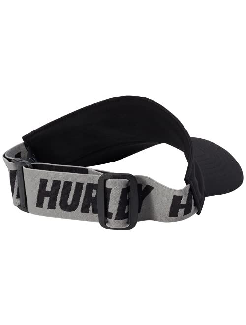 Hurley Men's Visor - Peak Sweat Resistant Curved Brim Performance Visor