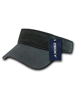 DECKY Polo Solid Hook and Loop Visor Hat