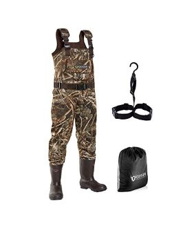 Buy HISEA Hunting Chest Waders for Men with 800G Insulated Boots