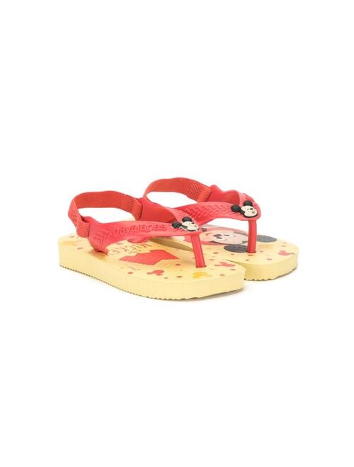 Havaianas Mickey Mouse slip-on sandals