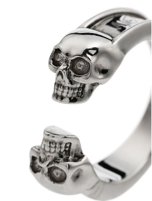 Alexander McQueen Twin skull ring