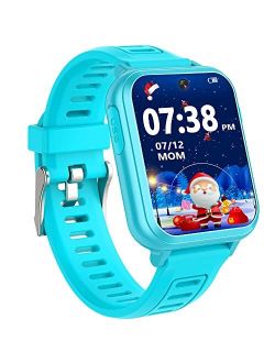 Kids Smart Watch, Toddler Watch Toys for 3-12 Ages Year Old, Kids Smartwatches with 16 Learning Games Video Camera Pedometer Music Alarm Flashlight, Birthday Gift for Tod