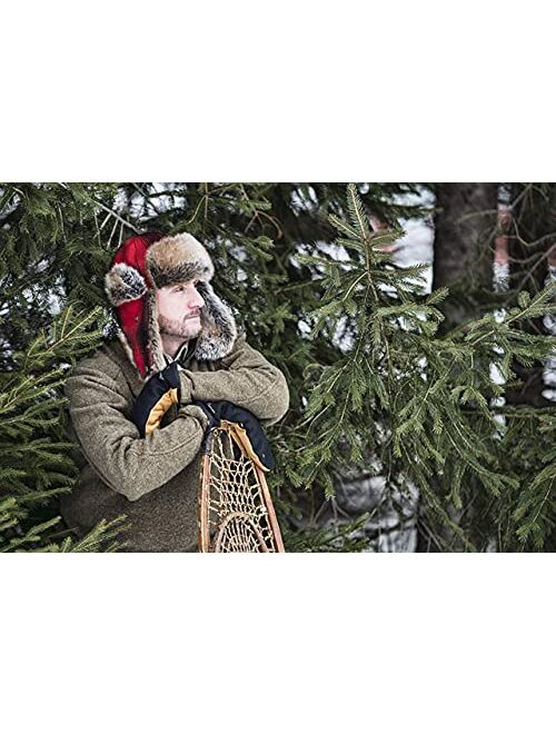 Stormy Kromer Northwoods Trapper Hat - Insulated Wool Winter Hat with Ear Flaps