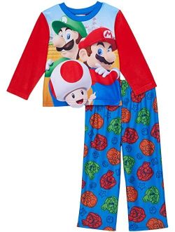 Komar Kids Super Mario Fleece Two-Piece Set (Little Kids/Big Kids)
