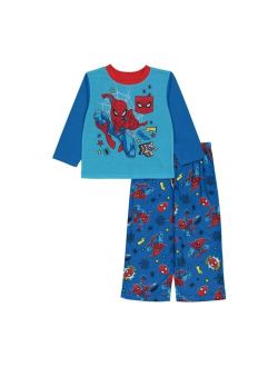 AME Spider-Man Toddler Boys 2- Piece Pajama Set