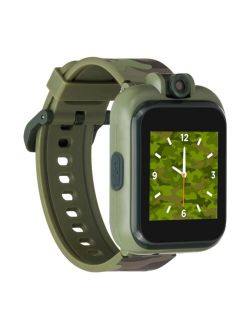 Kid's Playzoom 2 Olive Camouflage Print Tpu Strap Smart Watch 41mm