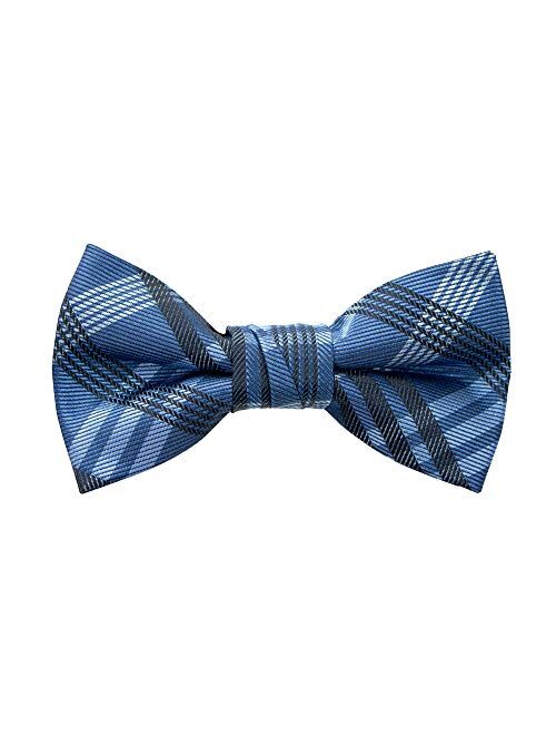 Spring Notion Boy's Plaid Woven Bow Tie