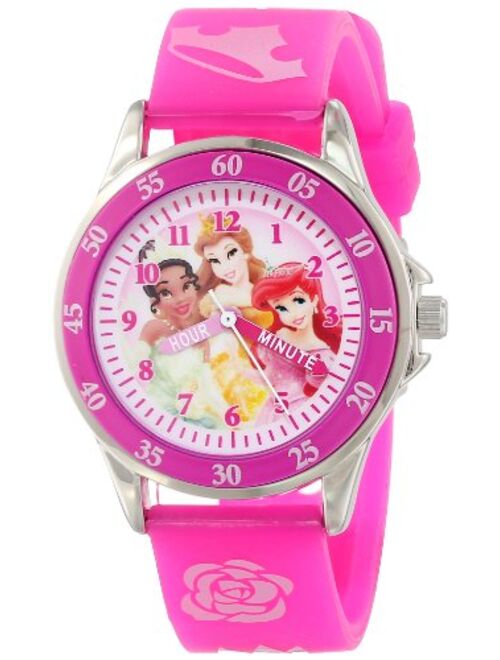 Disney Kids' PN1051 Disney Princess Watch with Pink Band