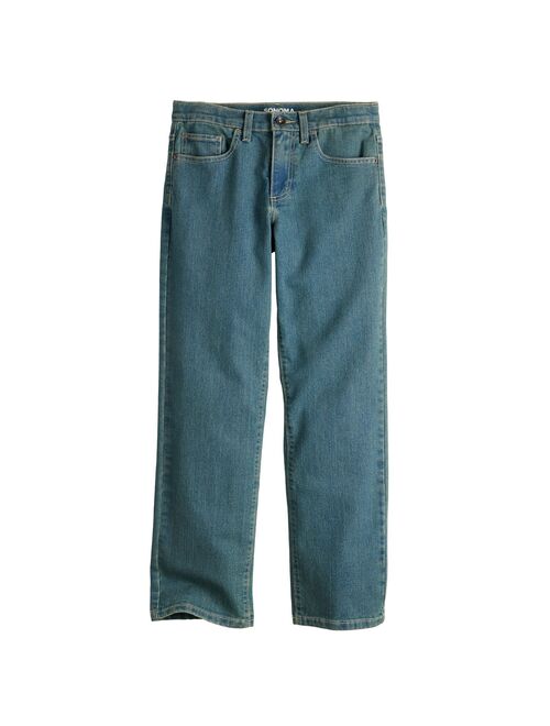 Boys 7-20 Sonoma Goods For Life® Everyday Straight Jeans in Regular, Slim & Husky