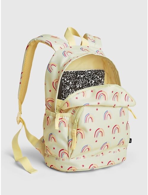 GAP Kids Recycled Rainbow Graphic Junior Backpack
