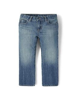 Boys' Basic Bootcut Jeans