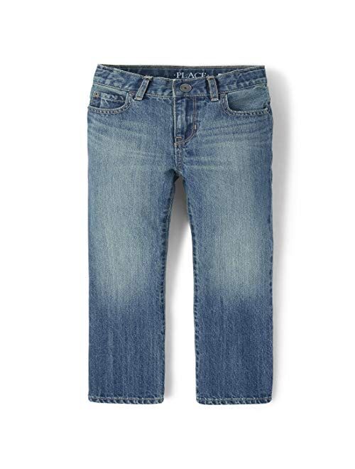 The Children's Place Boys' Basic Bootcut Jeans