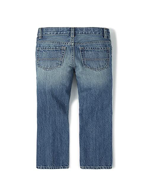The Children's Place Boys' Basic Bootcut Jeans