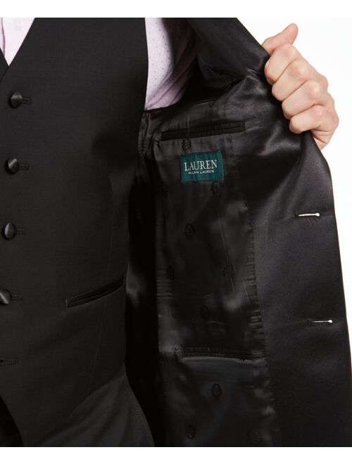 Polo Ralph Lauren Men's Classic-Fit UltraFlex Stretch Black Peak Lapel Tuxedo Jacket