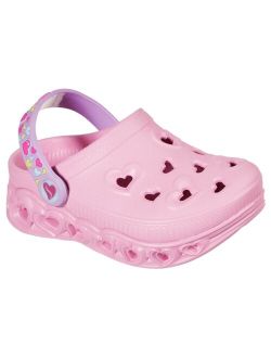 Toddler Girls Foamiest Light Hearted - Unicorns and amp Sunshine Clog Shoes from Finish Line