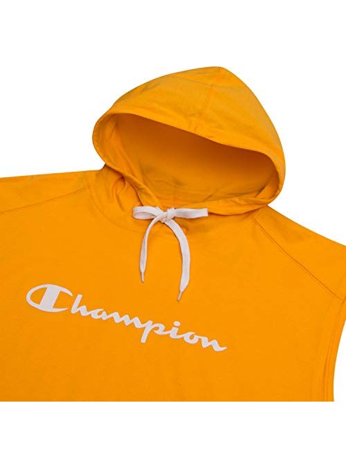Champion Big and Tall Mens Sleeveless Popover Hoodie - Gym Workout Mens Hoodies