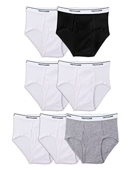 Fruit of the Loom Boys' Tag Free Cotton Briefs
