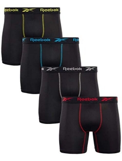 Men's Underwear - Performance Boxer Briefs (4 Pack)