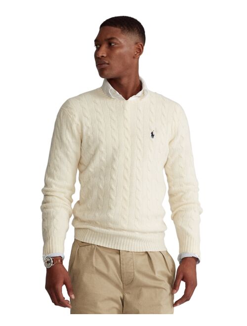 Polo Ralph Lauren Men's Cable Wool-Cashmere Sweater
