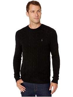 Cable Wool-Cashmere Sweater