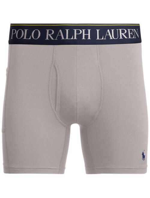 Polo Ralph Lauren Men's 4D Flex Cooling Microfiber Pocket Boxer Brief