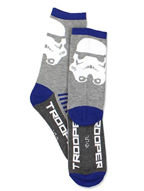 Star Wars Boys 3 pack Socks (Little Kid/Big Kid/Teen/Adult)