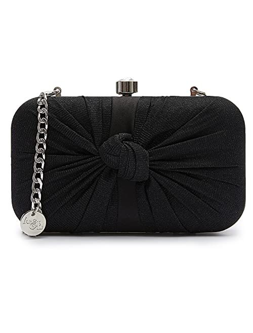 Buy Ava&Lina Clutch Purse for Women Bow Knot, Glitter Chic Small Purse ...