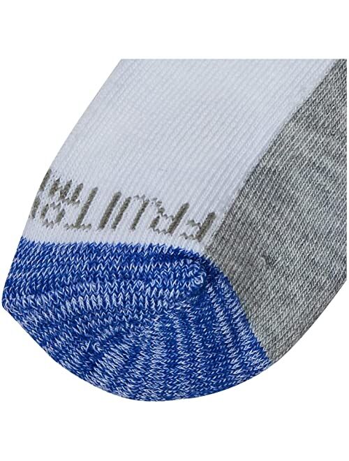 Fruit of the Loom 10-pair Half Cushion No Show Socks