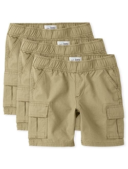 WIYOSHY Boys Camouflage Adjustable Waist Multi Pocket Cargo Shorts Outdoor Wear