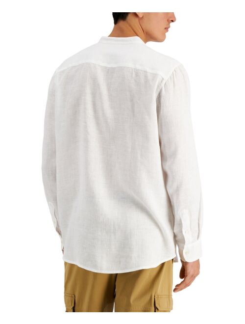 Club Room Men's Linen Shirt, Created for Macy's