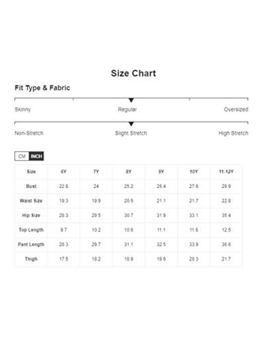 Romwe Girl's 2 Pieces Outfit Tie Dye Crop Tank Tops and Pant Set Clothing Set