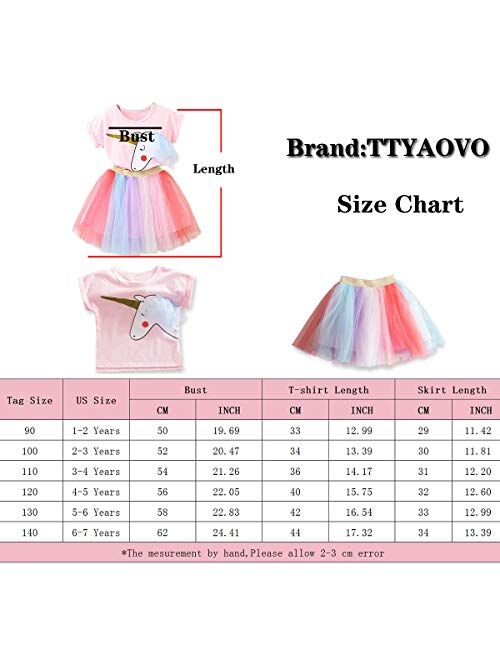 TTYAOVO Little Girls Casual Holiday Dress Outfits Sets