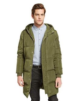 Mens Thickened Down Jacket Winter Warm Down Coat